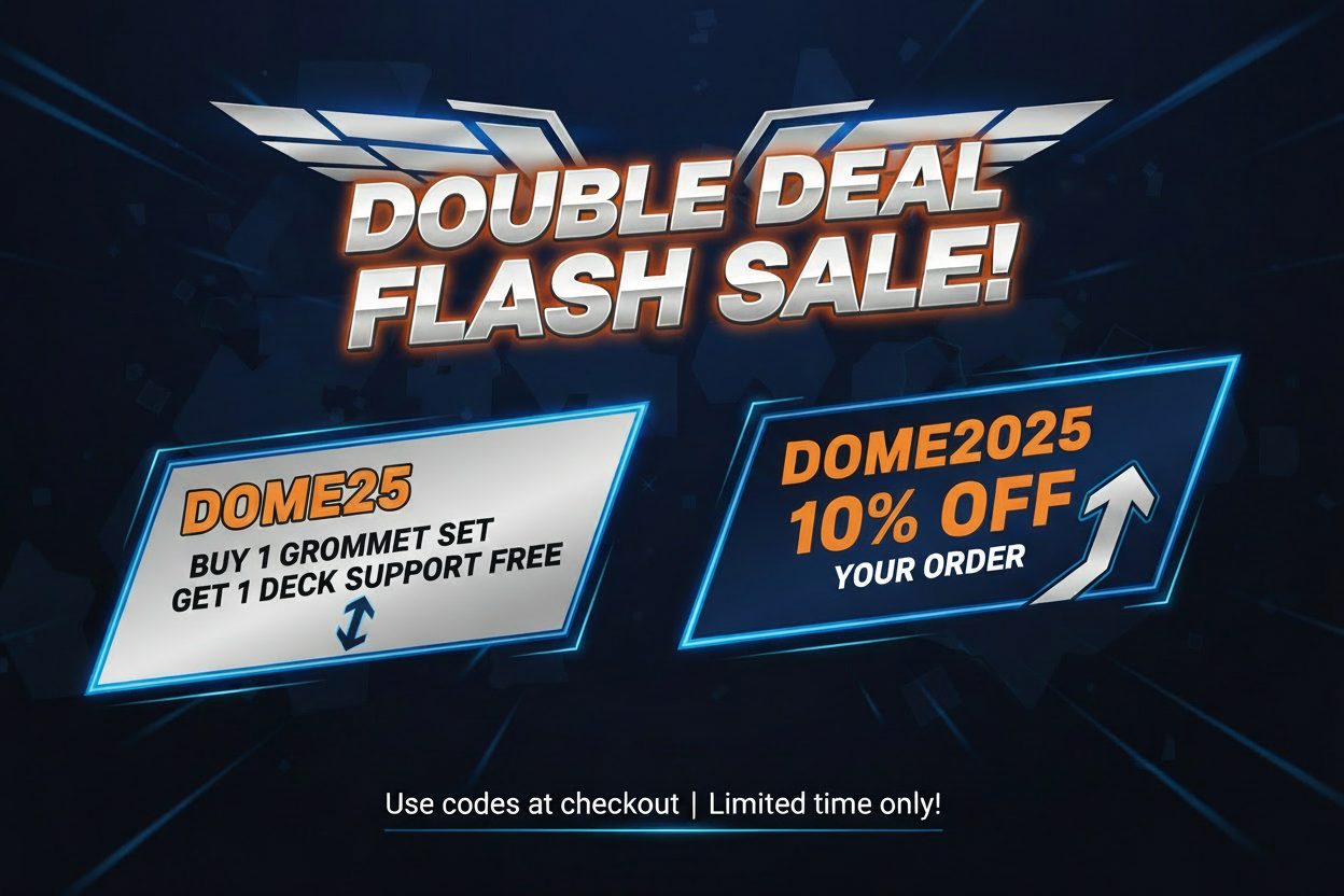 DOME25 + DOME2025 Flash Sale Advertisement